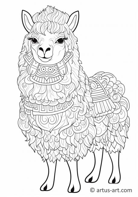 Page de coloriage Paca